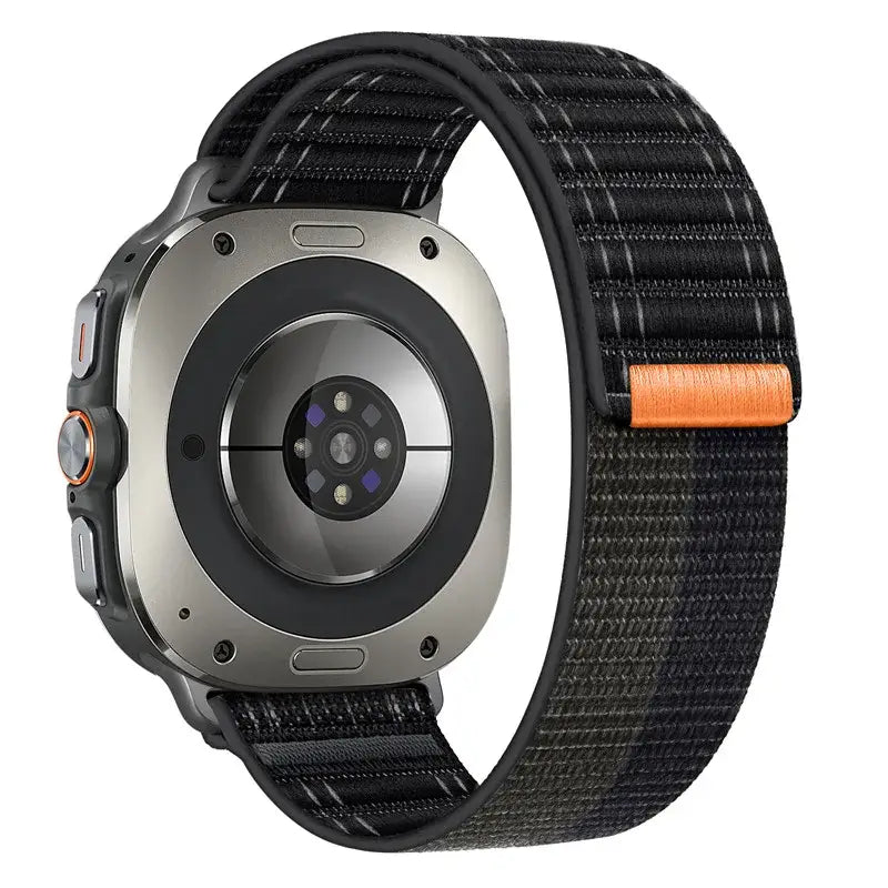 Wave Pattern Nylon Loop Strap For Samsung Galaxy Watch Ultra