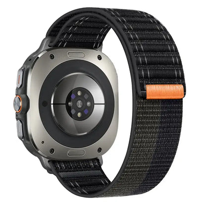 Wave Pattern Nylon Loop Strap For Samsung Galaxy Watch Ultra