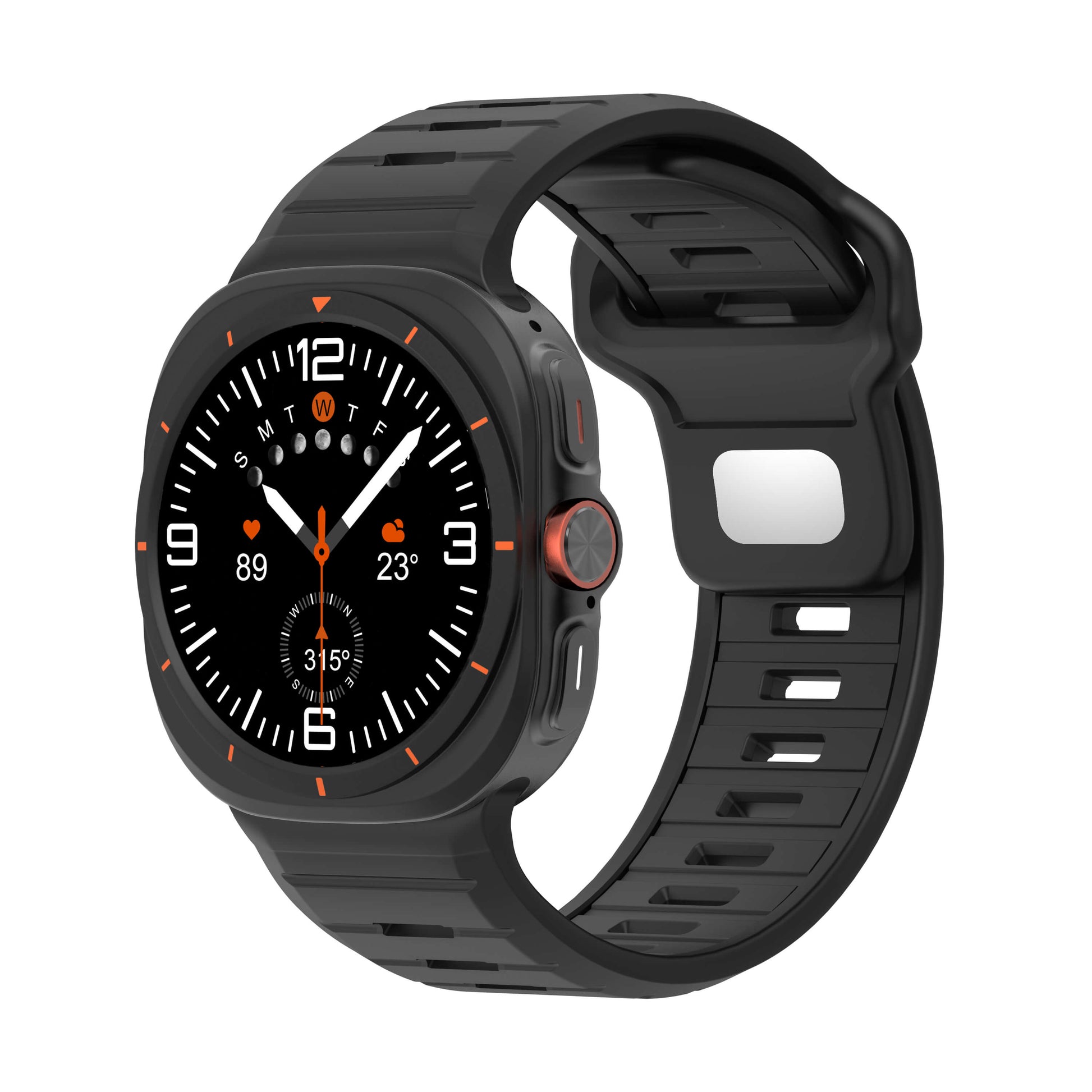 Premium Sports Silicone Strap For Samsung Galaxy Watch Ultra 