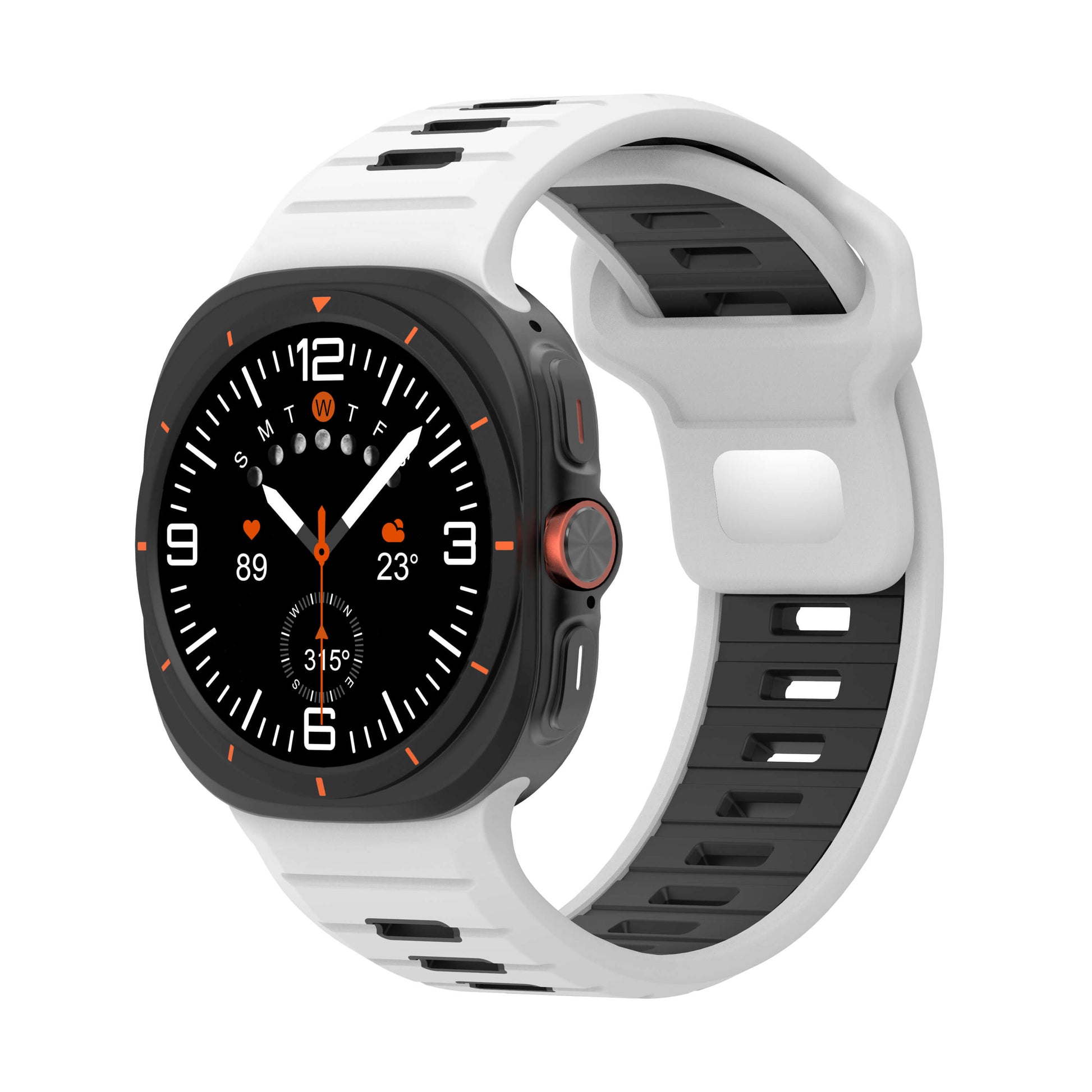 Premium Sports Silicone Strap For Samsung Galaxy Watch Ultra 