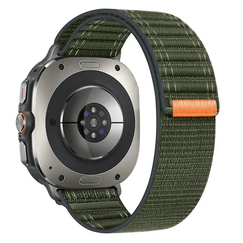 Wave Pattern Nylon Loop Strap For Samsung Galaxy Watch Ultra