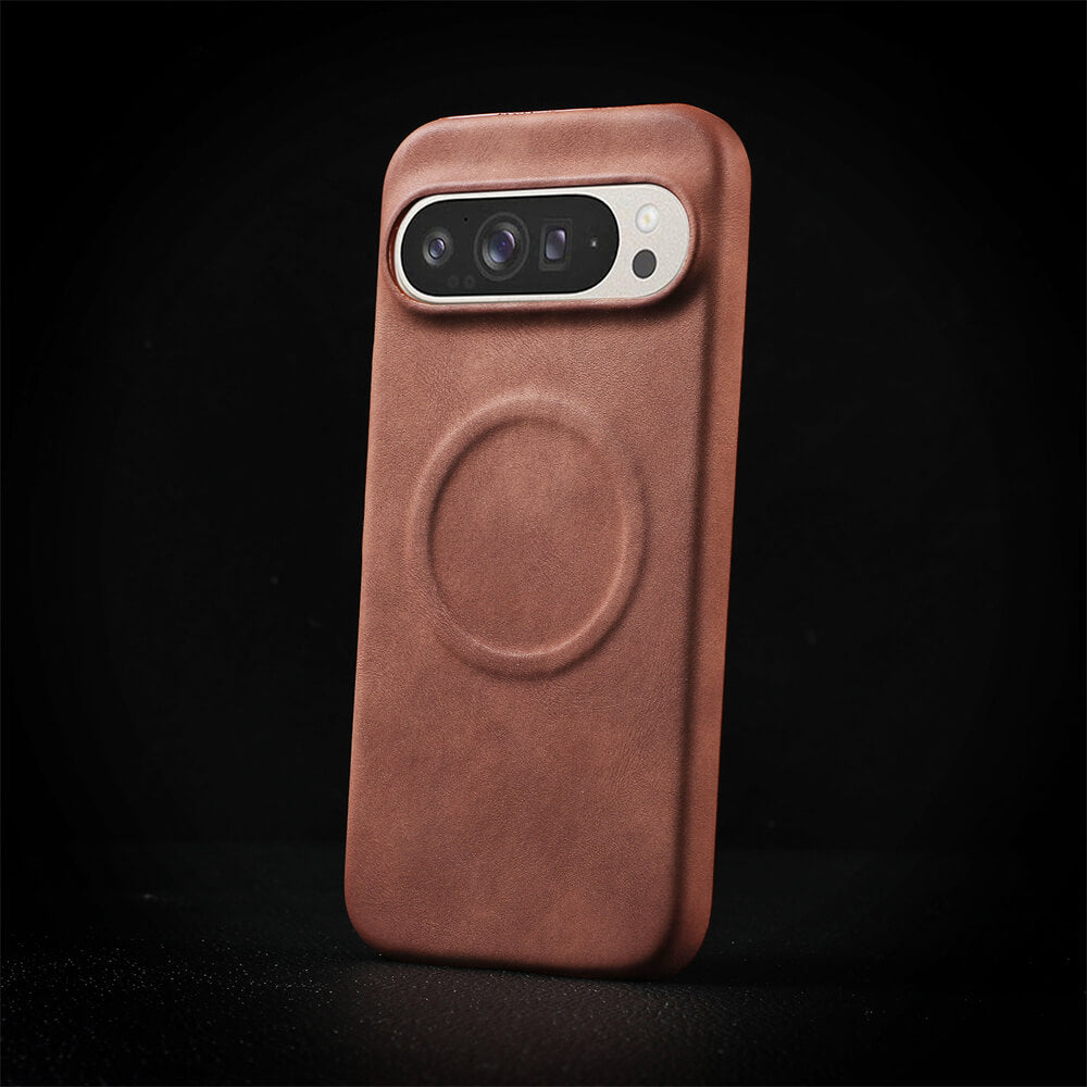 Google Pixel 9 Pro Sheepskin Leather Case with MagSafe – Pejayz