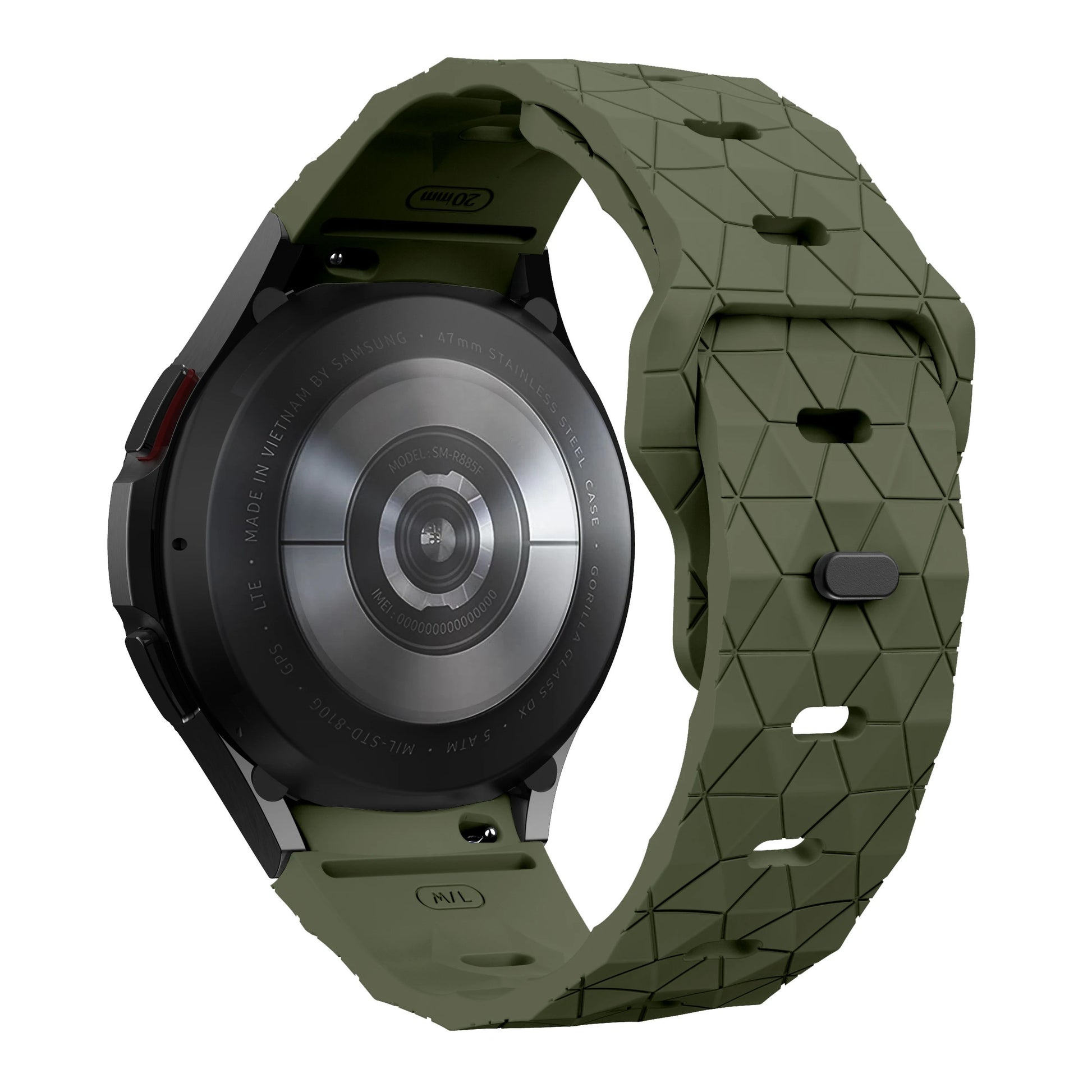 Galaxy Watch 6 Strap Prismatic Silicone Band | Samsung Straps Pejayz