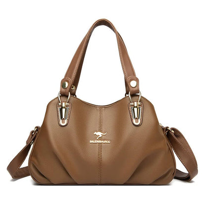 Casual Tote Bag For Women High Quality Leather Shoulder & Crossbody Bag