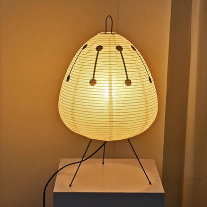 Japanese Design Akari Wabi-Sabi Yong Table Lamp For Home Decor