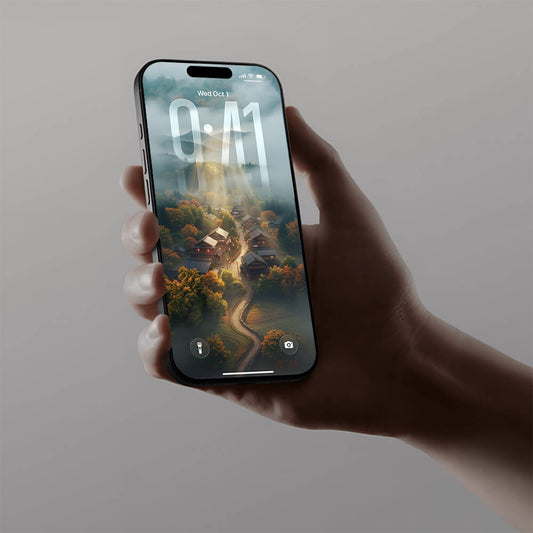 iOS 26 Green Forest Depth Effect Wallpaper Pack for iPhone | Pejayz