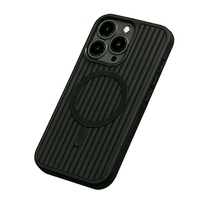 iPhone 15 Pro Case – Luxury Leather Cover with Corrugated Pattern | Pejayz