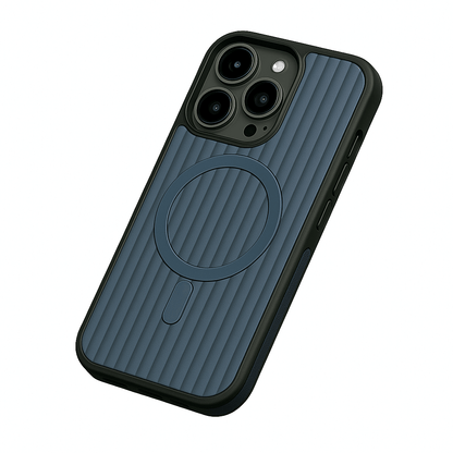 iPhone 15 Pro Case – Luxury Leather Cover with Corrugated Pattern | Pejayz