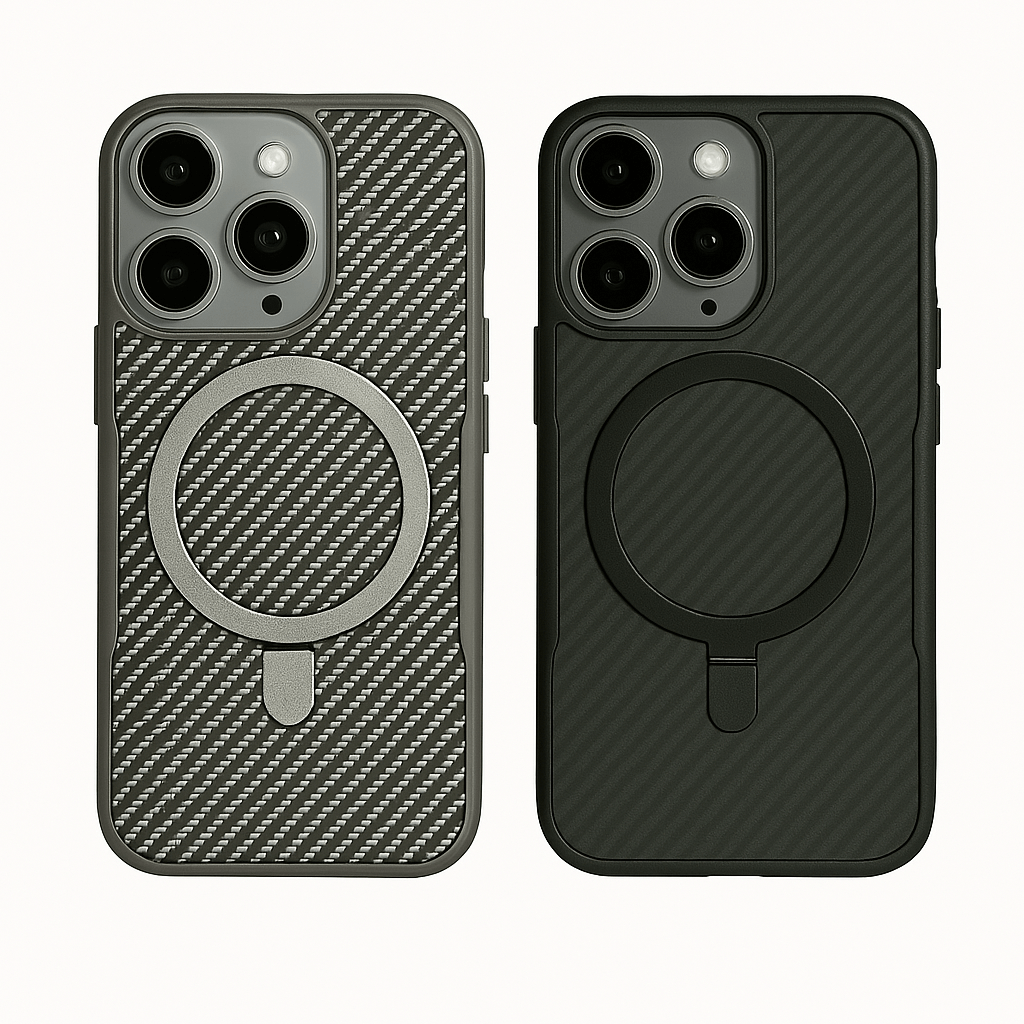 iPhone 15 Pro Case – Magnetic Shockproof Carbon Fiber Cover | Pejayz
