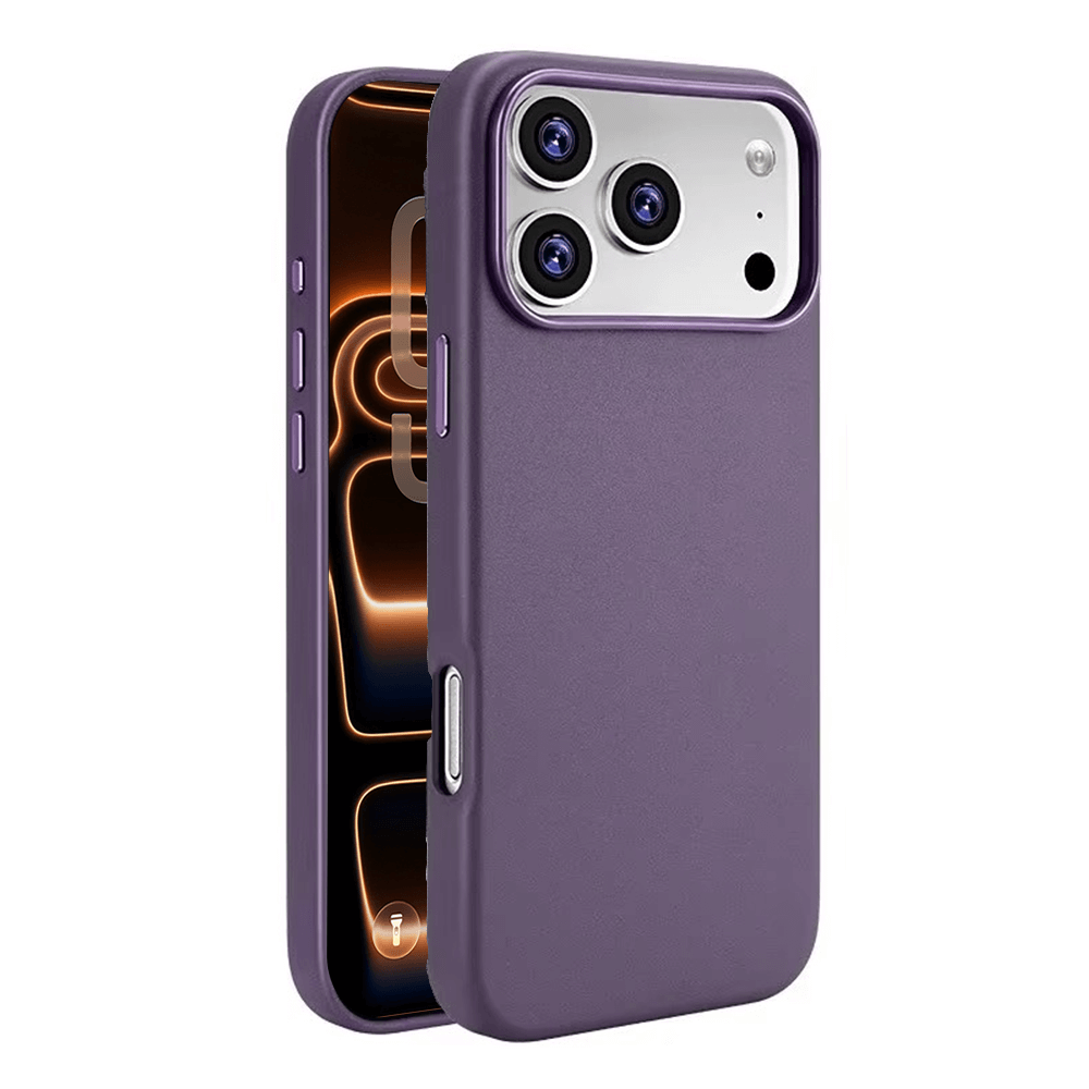iPhone 17 Pro Max Cow Hide Leather Case with Soft Inner | Pejayz