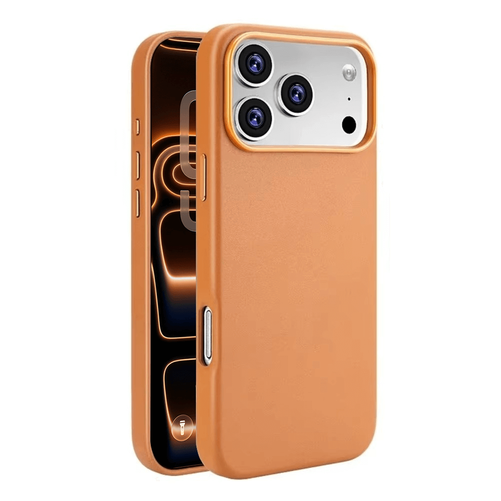 iPhone 17 Pro Max Cow Hide Leather Case with Soft Inner | Pejayz