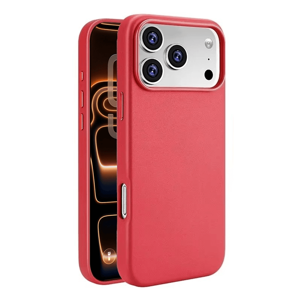 iPhone 17 Pro Max Cow Hide Leather Case with Soft Inner | Pejayz