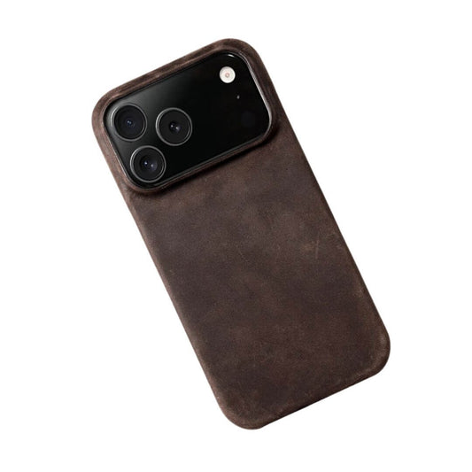 iPhone 17 Pro Max Genuine Retro Cowhide Leather Case | Pejayz