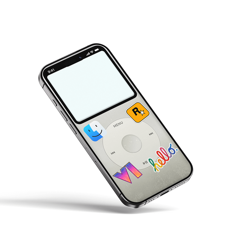iPod Style Classic Wallpaper For iPhone - Pejayz