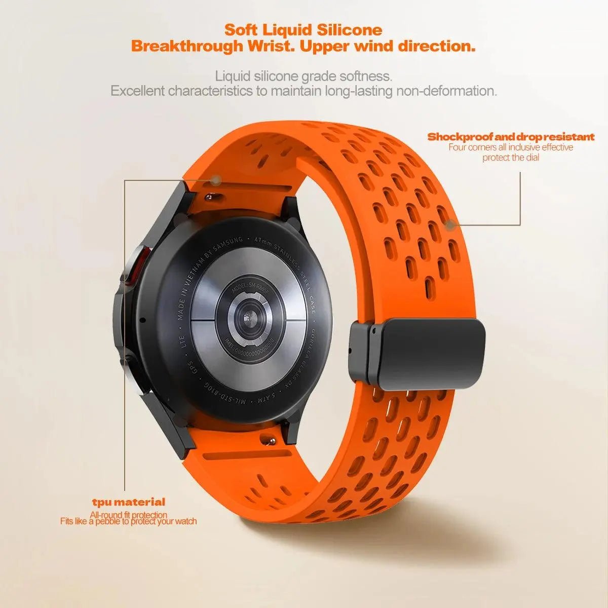 Sporty Strap For Samsung Galaxy Watch 6 - Pejayz