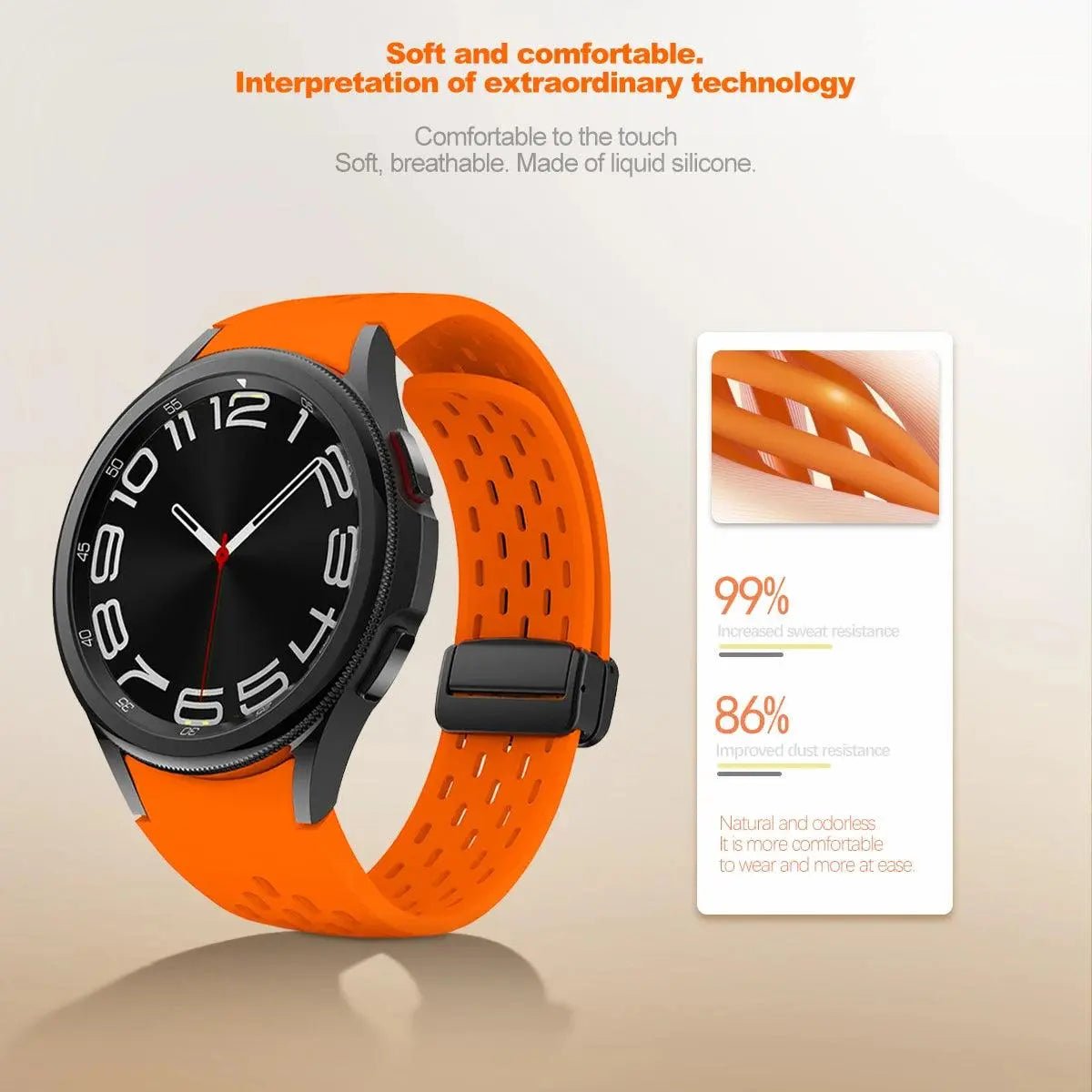 Sporty Strap For Samsung Galaxy Watch 6 - Pejayz